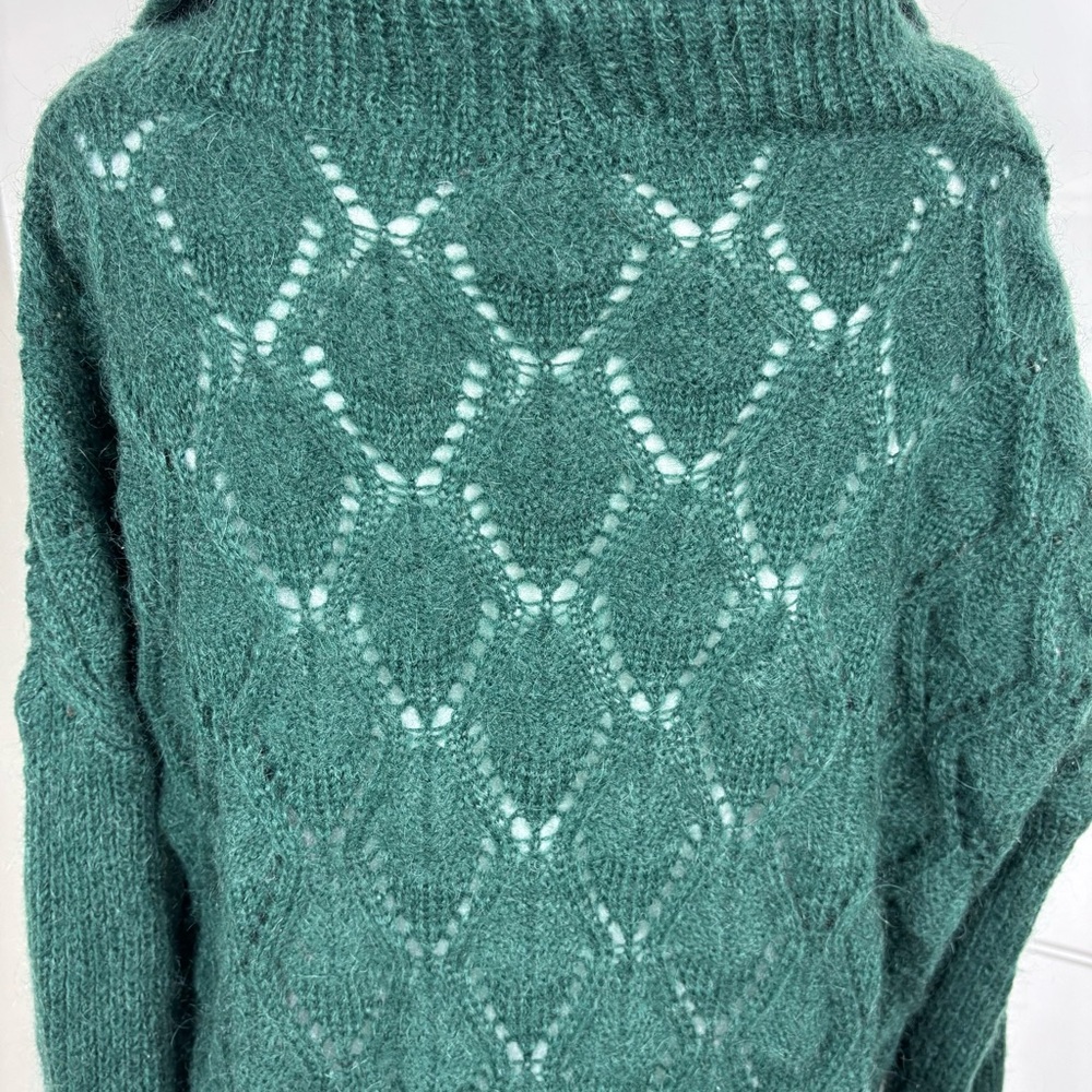 Elsamanda Mohair Blend Evergreen Sweater‎ S - Picture 5 of 7